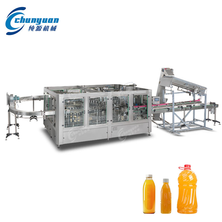 四合一果粒果汁灌裝機(jī)