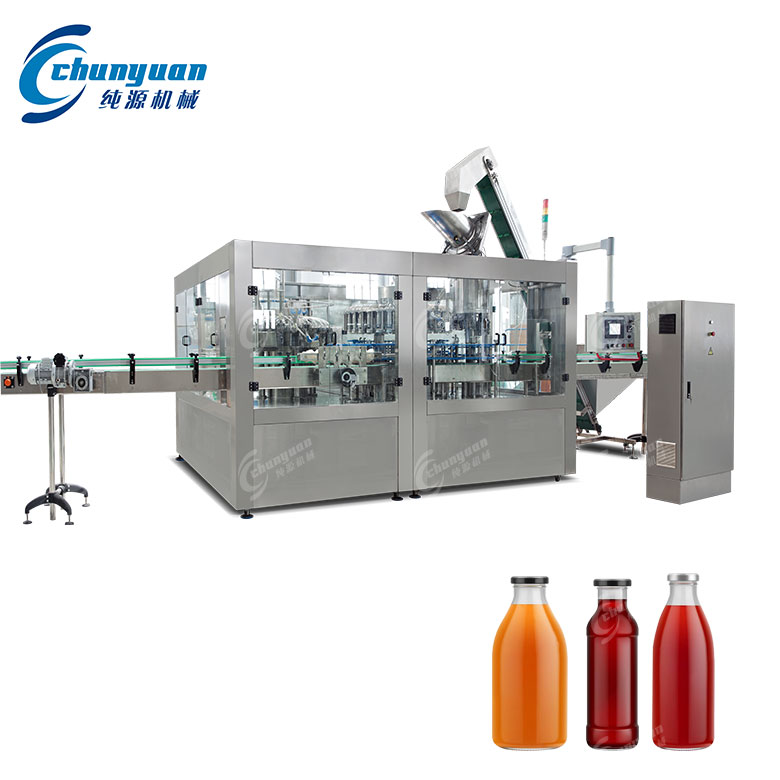 RCGF32-24-8玻璃瓶果汁灌裝機(jī)