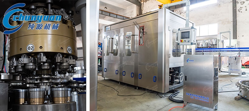 全自動(dòng)易拉罐灌裝機(jī)械-2